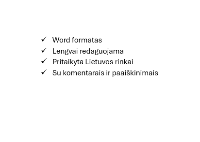 Paslaugų sutarties šablono privalumai ir pagrindinė informacija